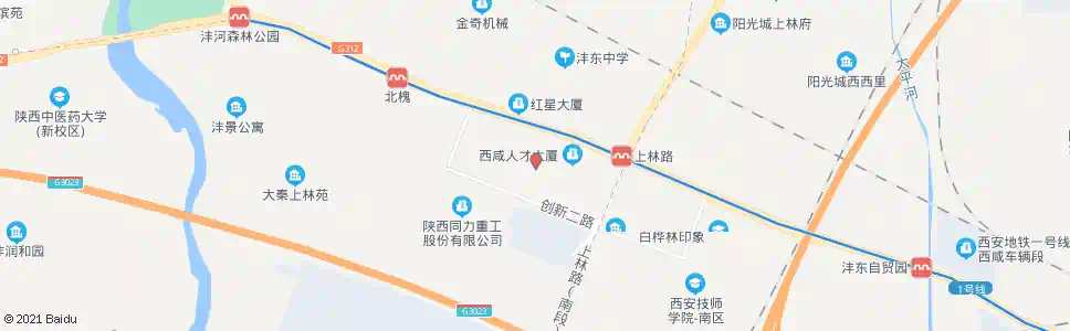 咸阳国润城_公交站地图_咸阳公交_妙搜公交查询2025