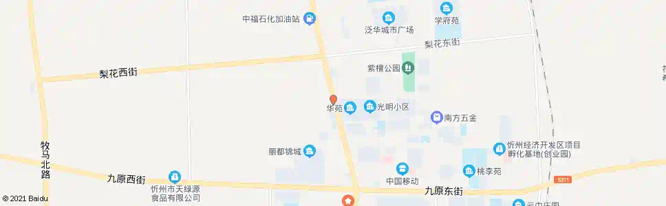 忻州东社村北口_公交站地图_忻州公交_妙搜公交查询2025