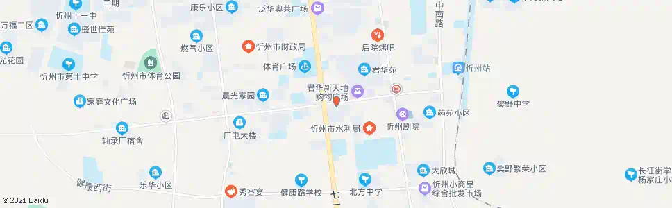 忻州市公共客管处_公交站地图_忻州公交_妙搜公交查询2025