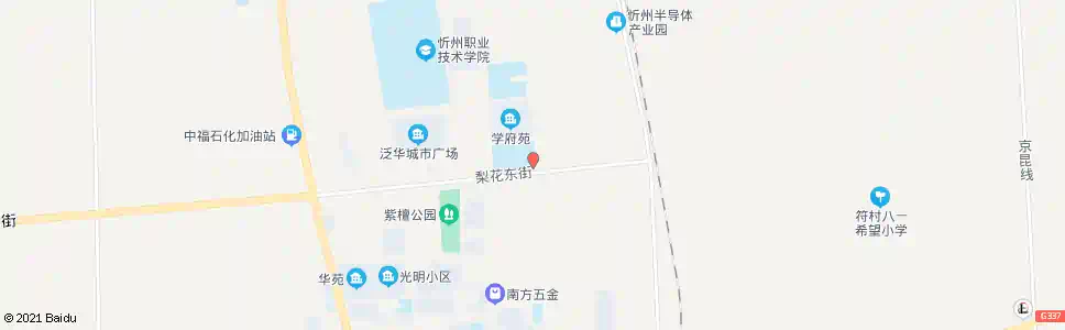 忻州双语幼儿园_公交站地图_忻州公交_妙搜公交查询2025