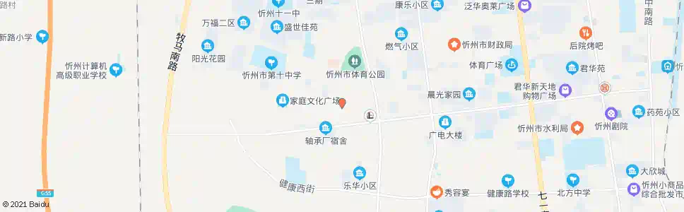 忻州九源新村_公交站地图_忻州公交_妙搜公交查询2025