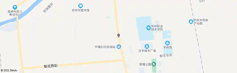 忻州大运路转盘_公交站地图_忻州公交_妙搜公交查询2025