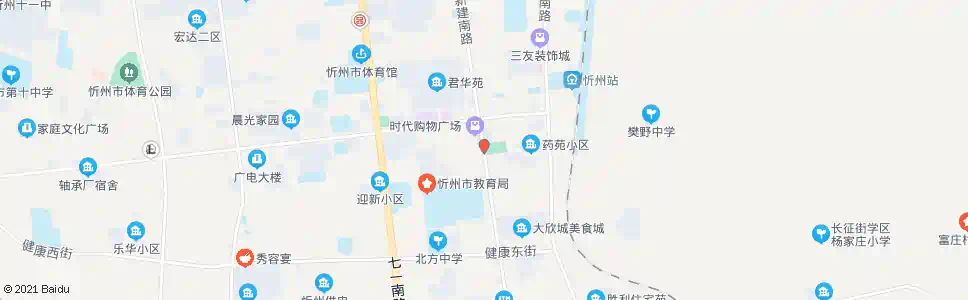 忻州忻州剧院_公交站地图_忻州公交_妙搜公交查询2025