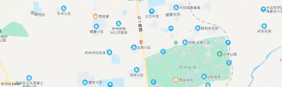忻州女子医院_公交站地图_忻州公交_妙搜公交查询2025