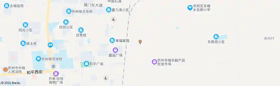 忻州粮运驾校_公交站地图_忻州公交_妙搜公交查询2025