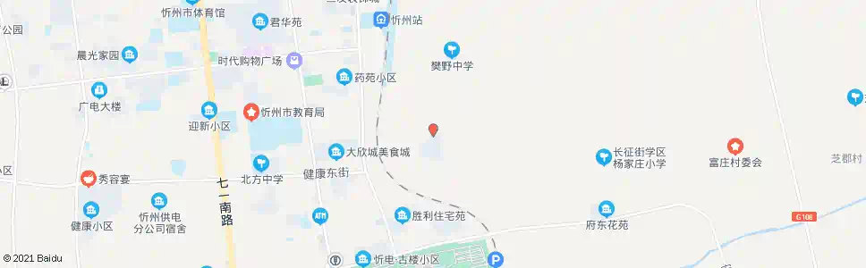 忻州蔬菜市场_公交站地图_忻州公交_妙搜公交查询2025