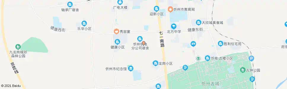 忻州匡村小学_公交站地图_忻州公交_妙搜公交查询2025