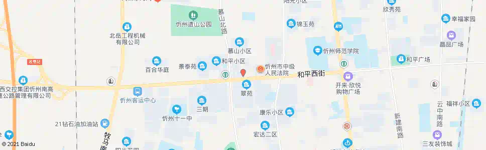 忻州武警支队_公交站地图_忻州公交_妙搜公交查询2025