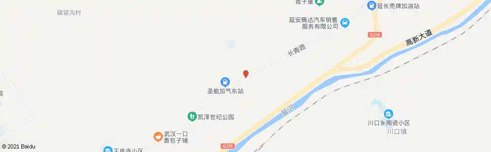 延安东十里铺_公交站地图_延安公交_妙搜公交查询2025