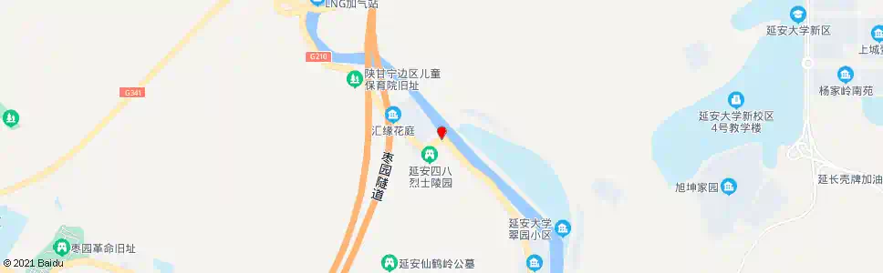 延安杨家湾大桥_公交站地图_延安公交_妙搜公交查询2025
