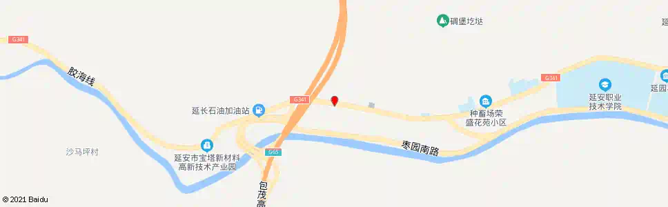 延安裴庄_公交站地图_延安公交_妙搜公交查询2025