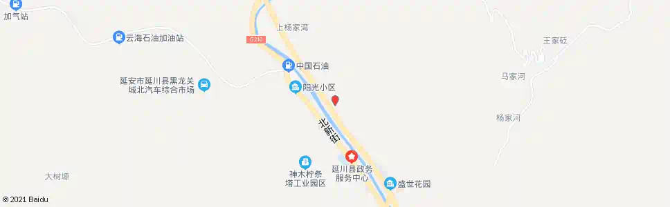 延安枣园_公交站地图_延安公交_妙搜公交查询2025