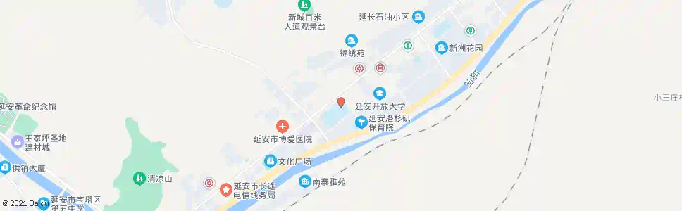 延安车管所(实验中学)_公交站地图_延安公交_妙搜公交查询2025