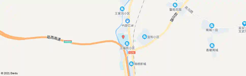 延安育英中学_公交站地图_延安公交_妙搜公交查询2025