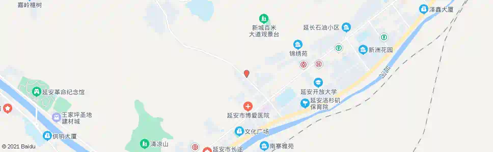 延安尹家沟_公交站地图_延安公交_妙搜公交查询2025
