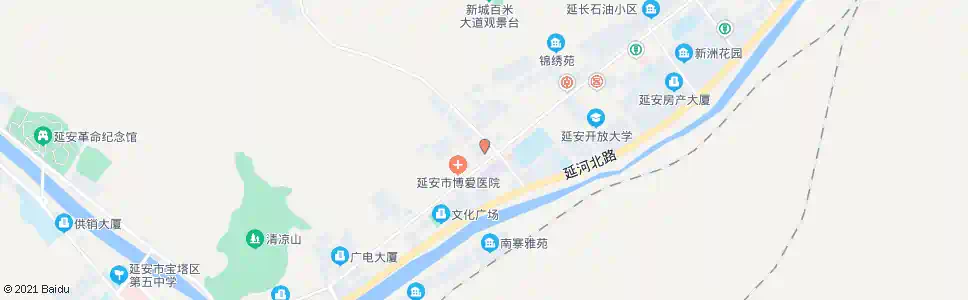延安东兴超市(交警队)_公交站地图_延安公交_妙搜公交查询2025