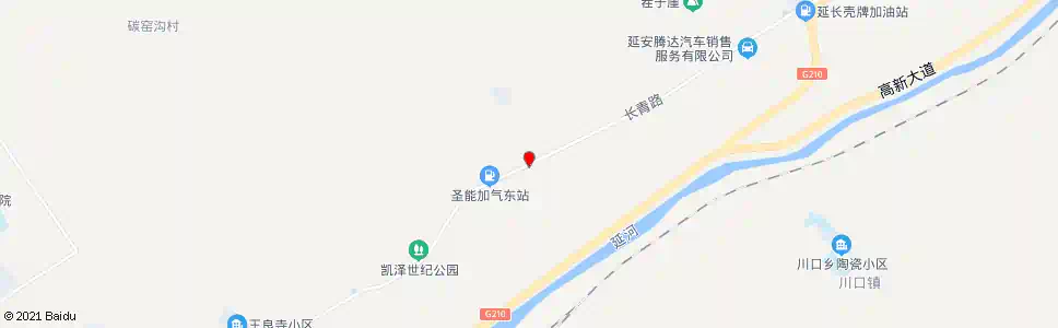 延安二十里铺(沟门)_公交站地图_延安公交_妙搜公交查询2025