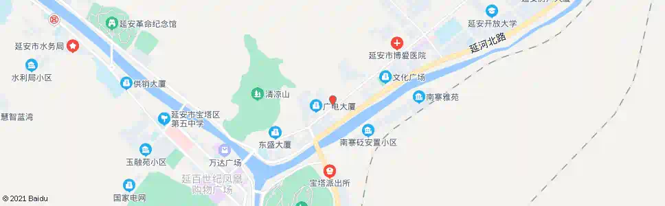 延安向阳沟_公交站地图_延安公交_妙搜公交查询2025