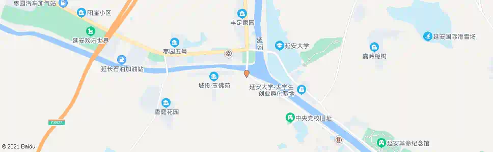 延安石佛沟_公交站地图_延安公交_妙搜公交查询2025