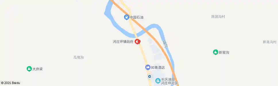 延安河庄坪_公交站地图_延安公交_妙搜公交查询2025