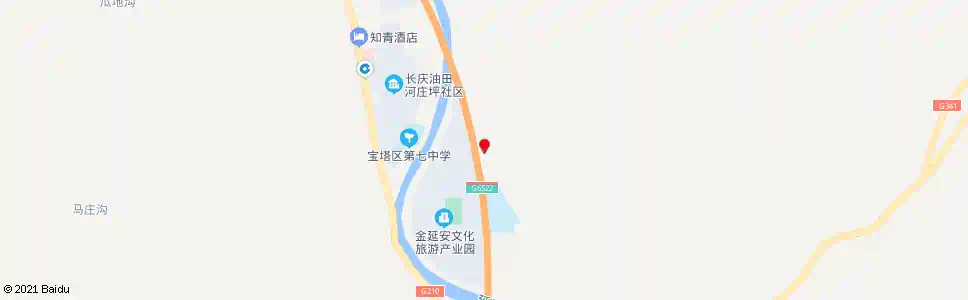 延安井家湾_公交站地图_延安公交_妙搜公交查询2025