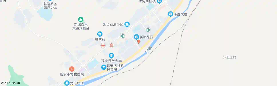 延安罗家坪_公交站地图_延安公交_妙搜公交查询2025