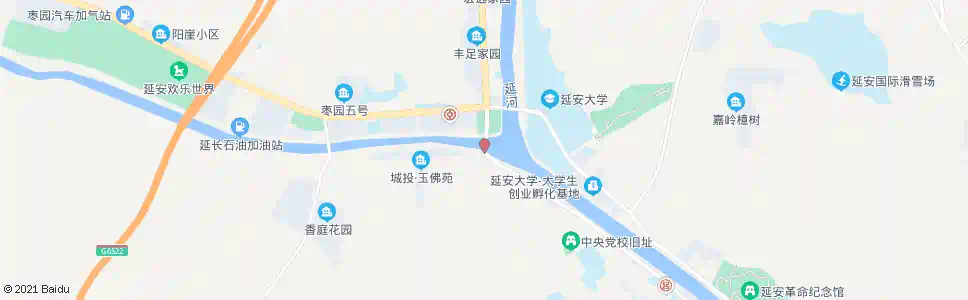延安石佛沟大桥_公交站地图_延安公交_妙搜公交查询2025
