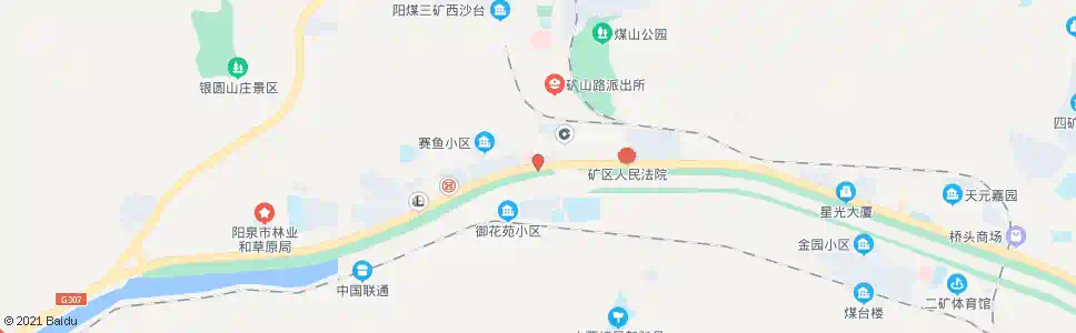 阳泉三矿医院_公交站地图_阳泉公交_妙搜公交查询2025