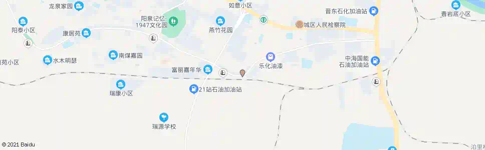 阳泉南庄沟口_公交站地图_阳泉公交_妙搜公交查询2025