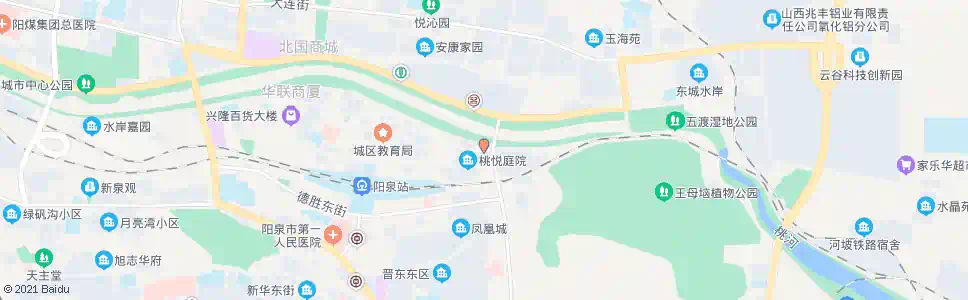 阳泉万通市场_公交站地图_阳泉公交_妙搜公交查询2025