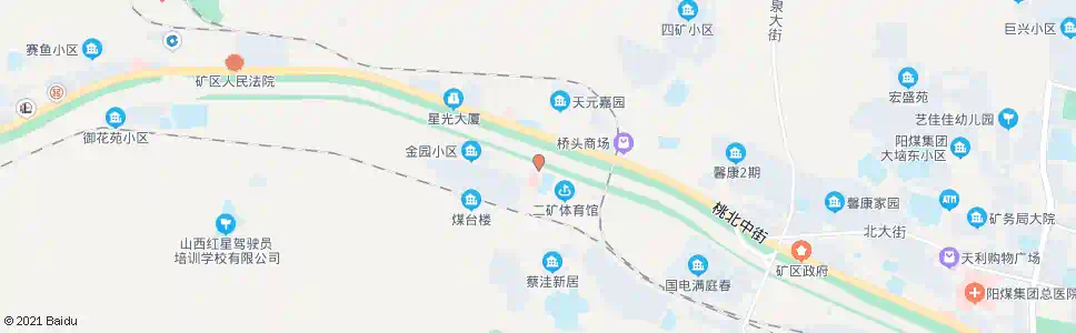 阳泉二号门岗_公交站地图_阳泉公交_妙搜公交查询2025