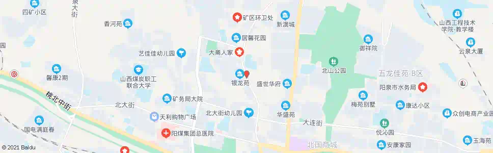 阳泉八中_公交站地图_阳泉公交_妙搜公交查询2025