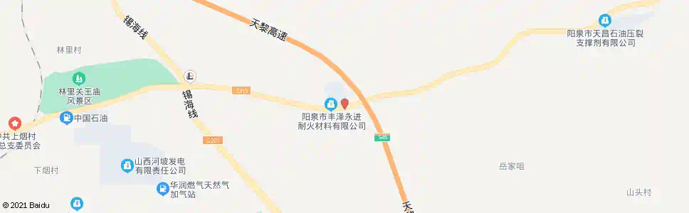 阳泉西梨庄口_公交站地图_阳泉公交_妙搜公交查询2025