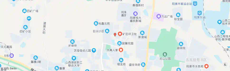 阳泉聋哑学校_公交站地图_阳泉公交_妙搜公交查询2025