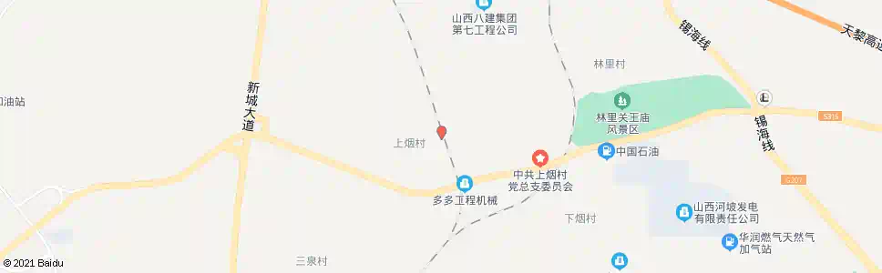 阳泉上烟_公交站地图_阳泉公交_妙搜公交查询2025