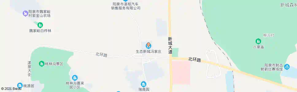 阳泉冯家庄_公交站地图_阳泉公交_妙搜公交查询2025