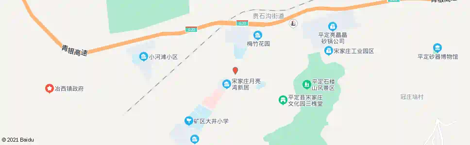 阳泉水磨湾_公交站地图_阳泉公交_妙搜公交查询2025