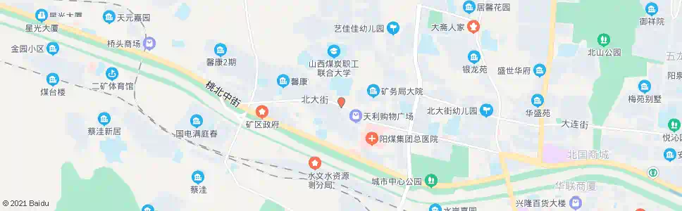 阳泉太行公司(正达彩印)_公交站地图_阳泉公交_妙搜公交查询2025