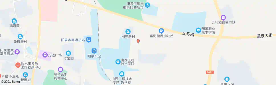 阳泉柳沟新村_公交站地图_阳泉公交_妙搜公交查询2025