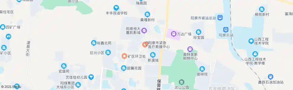 阳泉健康体检中心(豪门家私)_公交站地图_阳泉公交_妙搜公交查询2025