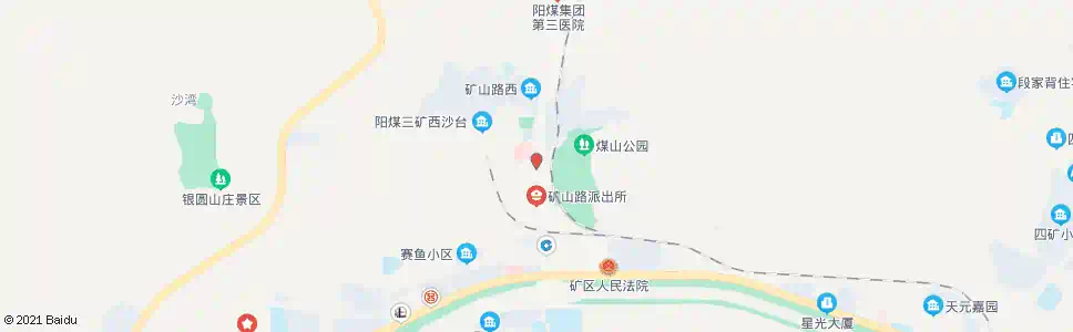 阳泉三矿_公交站地图_阳泉公交_妙搜公交查询2025