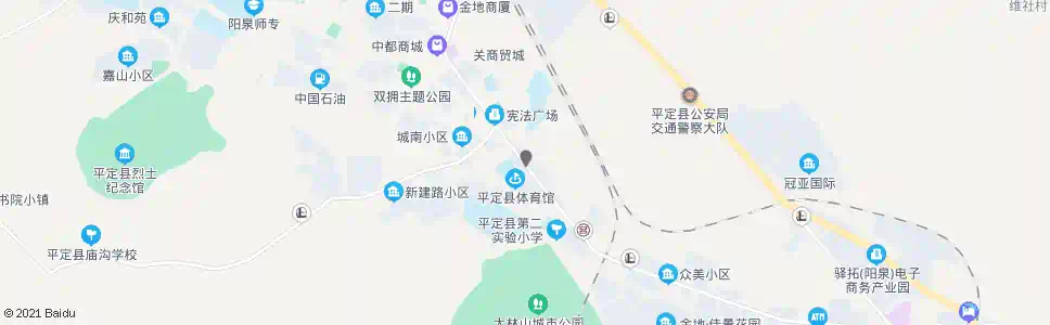 阳泉体育场_公交站地图_阳泉公交_妙搜公交查询2025
