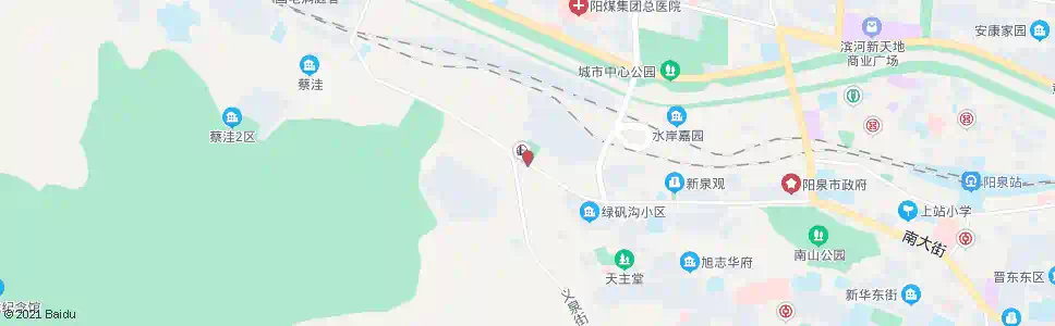 阳泉彩石园_公交站地图_阳泉公交_妙搜公交查询2025