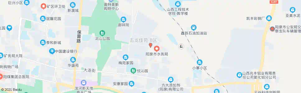 阳泉康达医院_公交站地图_阳泉公交_妙搜公交查询2025