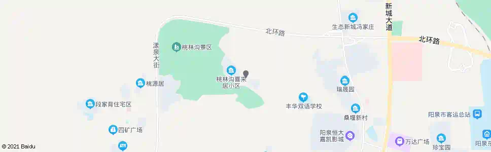 阳泉桃林沟_公交站地图_阳泉公交_妙搜公交查询2025