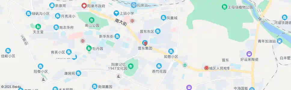 阳泉工商大厦(华龙乐购)_公交站地图_阳泉公交_妙搜公交查询2025