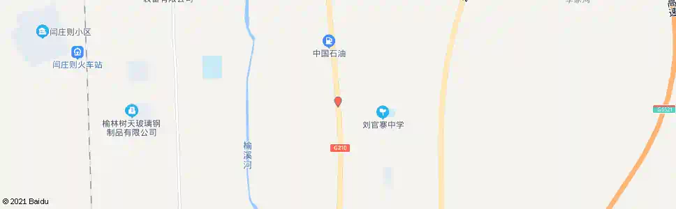 榆林刘官寨_公交站地图_榆林公交_妙搜公交查询2025