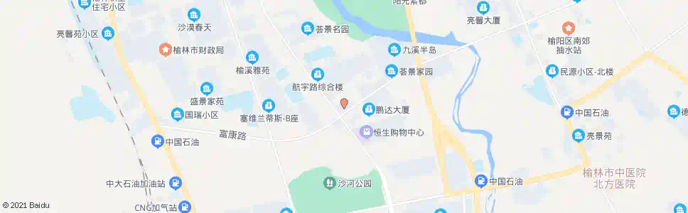 榆林邮电大楼_公交站地图_榆林公交_妙搜公交查询2025