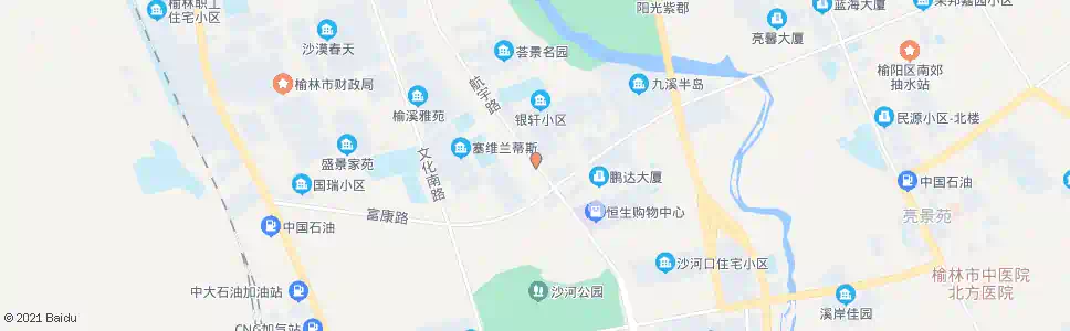 榆林友谊路_公交站地图_榆林公交_妙搜公交查询2025