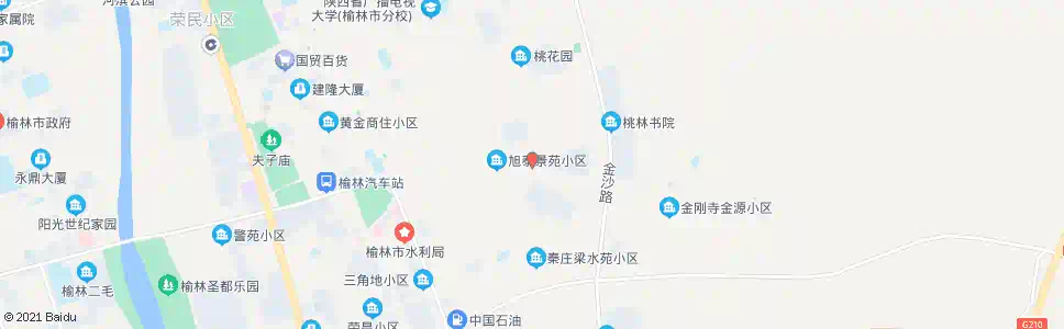 榆林延寿路_公交站地图_榆林公交_妙搜公交查询2025